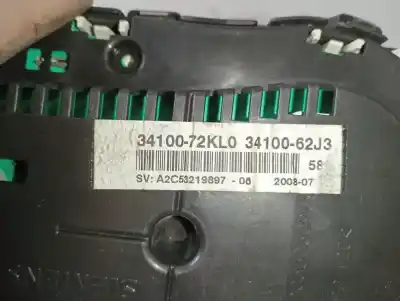 Автозапчастина б/у панель інструментів для suzuki swift berlina (mz) gl посилання на oem iam a2c53219897 3410062j3 3410072kl0