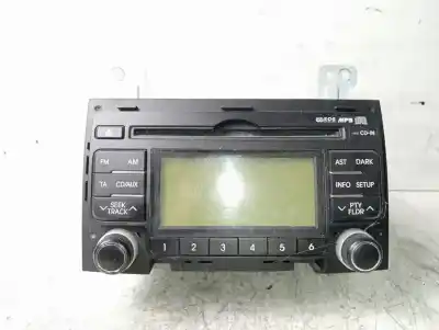 Peça sobressalente para automóvel em segunda mão sistema de áudio / rádio cd por hyundai i30 comfort referências oem iam 961602l200