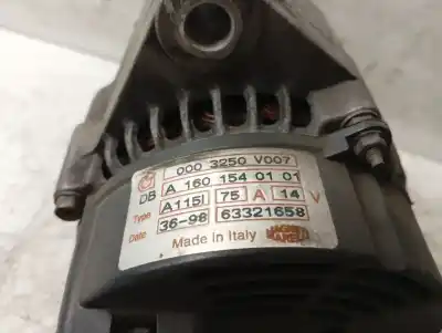 Second-hand car spare part alternator for smart coupe pulse oem iam references a1601540101  