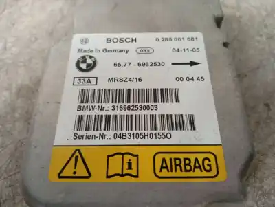 Peça sobressalente para automóvel em segunda mão centralina de airbag por bmw serie 3 compact (e46) 318ti referências oem iam 65776962530  0285001681