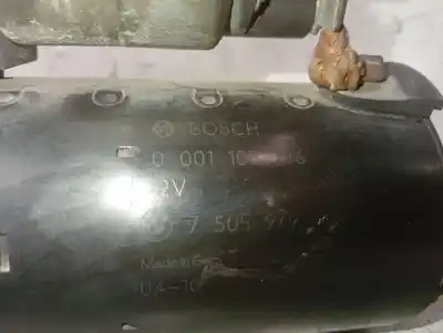 Second-hand car spare part starter motor for bmw serie 3 compact (e46) 318ti oem iam references 0001108196  