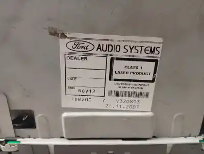 Автозапчастина б/у аудіо система / радіо cd для ford fiesta (cbk) futura посилання на oem iam 6s6118c815aj  