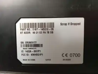 Автозапчасти б/у электронный модуль за ford ecosport titanium ссылки oem iam e1bt14d212cb  1422asg1p1