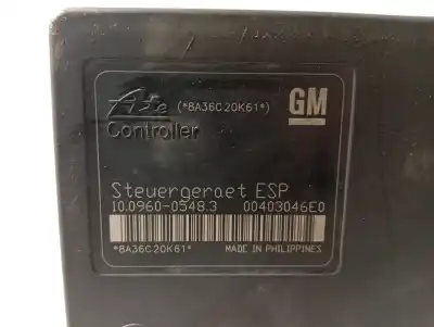 Peça sobressalente para automóvel em segunda mão abs por opel astra gtc sport referências oem iam 13213610  