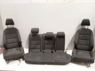 İkinci el araba yedek parçası KOMPLE KOLTUK TAKIMI için VOLKSWAGEN GOLF VI (5K1) Advance Bluemotion OEM IAM referansları   