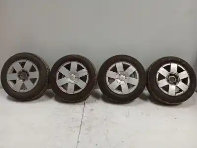 Peça sobressalente para automóvel em segunda mão jogo de jantes por citroen c3 1.4 hdi (68 cv) 1.4 hdi referências oem iam 16570r1481t