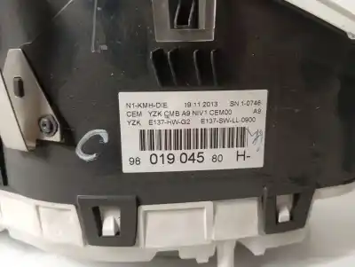 Автозапчастина б/у панель інструментів для peugeot 208 access посилання на oem iam 9801904580h  