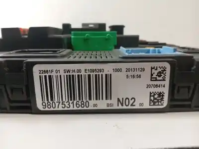 Second-hand car spare part ecu engine control for peugeot 208 access oem iam references 0281030545  