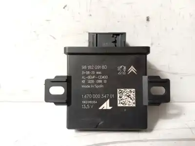 Second-hand car spare part electronic module for peugeot 508 gt line oem iam references 9818209180