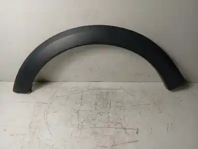 Peça sobressalente para automóvel em segunda mão aba do guarda-lamas dianteiro esquerdo por dacia sandero stepway referências oem iam 638751431r