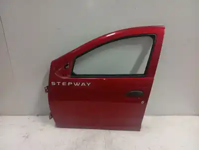 Peça sobressalente para automóvel em segunda mão porta da frente esquerda por dacia sandero stepway referências oem iam 801019012r