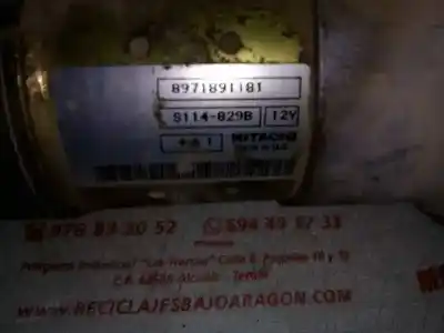 Peça sobressalente para automóvel em segunda mão motor de arranque por opel combo 1.7 16v dti cat (y 17 dt / lr6) referências oem iam   