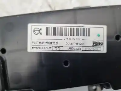 Peça sobressalente para automóvel em segunda mão comando de sofagem (chauffage / ar condicionado) por renault kadjar (ha_, hl_) 1.6 tce 165 referências oem iam   