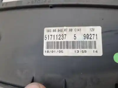Peça sobressalente para automóvel em segunda mão quadrante por fiat panda (169) 1.2 8v dynamic referências oem iam   