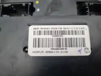 Peça sobressalente para automóvel em segunda mão comando de sofagem (chauffage / ar condicionado)  por mini mini (r56) cooper referências oem iam 790504080305b0183  