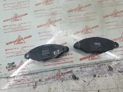 Peça sobressalente para automóvel em segunda mão pastilhas para travão por renault kangoo (f/kc0) 1.9 diesel 64 cv / 47 kw referências oem iam   