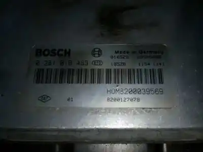 Автозапчастина б/у ебу контролер двигуна для renault megane i scenic (ja0) 1.9 dti diesel cat посилання на oem iam h0m8200039569  