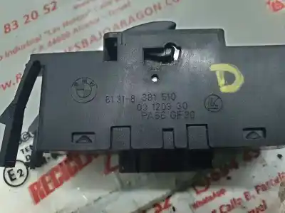 Peça sobressalente para automóvel em segunda mão botão / interruptor elevador vidro dianteiro direito por bmw serie 3 berlina (e46) 1.9 cat referências oem iam   