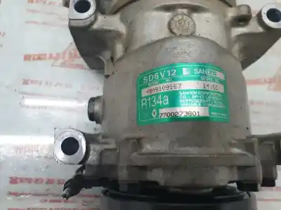 Автозапчасти б/у компрессор кондиционера воздуха за renault kangoo (kc0/1_) 1.6 16v 4x4 (kc0p, kc0s, kc0l) ссылки oem iam   