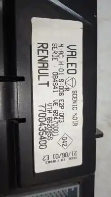 Pezzo di ricambio per auto di seconda mano controllo climatico per renault scenic rx4 (ja0) 1.9 dci salomon riferimenti oem iam 7700435400  