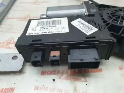 Автозапчастина б/у регулятор вікна передній лівий для peugeot 307 break / sw (s1) 2.0 hdi cat посилання на oem iam 9637130580  