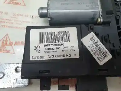 Автозапчастина б/у регулятор вікна передній лівий для peugeot 307 break / sw (s1) 2.0 hdi cat посилання на oem iam 9637130580  