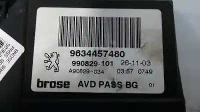 Автозапчастина б/у регулятор переднього правого скла для peugeot 307 break / sw (s1) 1.6 16v cat посилання на oem iam 9634457480 990829-101 26-11-03  