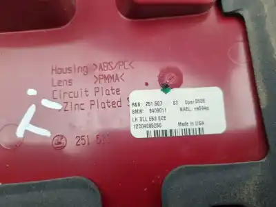 Second-hand car spare part interior left tailgate light for bmw x5 (e53) 3.0 24v turbodiesel cat oem iam references p840901  