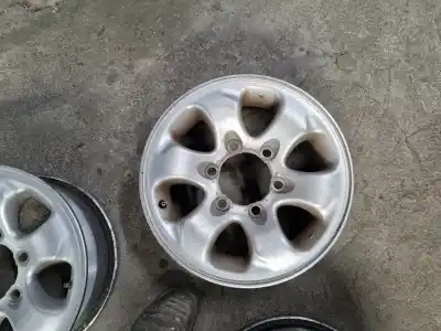 Pezzo di ricambio per auto di seconda mano set di cerchione in lega per mitsubishi montero (v20/v40) 2.5 turbodiesel riferimenti oem iam   