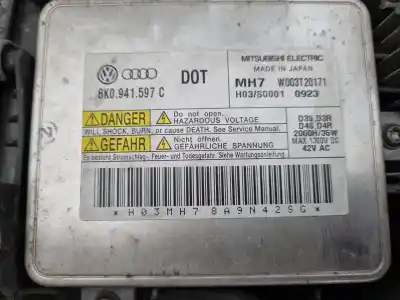 Автозапчастина б/у ліва фара для audi a1 (8x) 1.6 tdi посилання на oem iam 700.33.000.00´02´00128897  