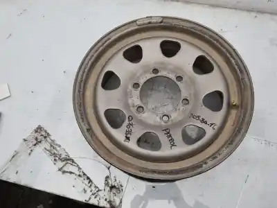 Peça sobressalente para automóvel em segunda mão jante por nissan patrol (k/w160) 2.8 referências oem iam 