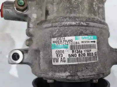 Автозапчастина б/у компресор кондиционера для audi a1 (8x) 1.6 tdi посилання на oem iam   