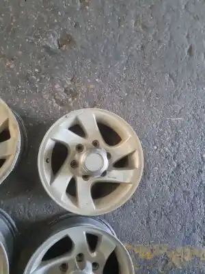 Second-hand car spare part rims set for ssangyong korando 2.9 turbodiesel cat oem iam references   