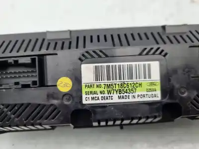 Peça sobressalente para automóvel em segunda mão comando de sofagem (chauffage / ar condicionado) por ford focus lim. (cb4) 1.6 tdci cat referências oem iam w7yb54357  