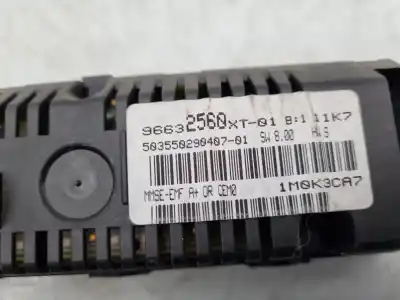 Second-hand car spare part multifunction display for citroen c2 (jm_) 1.4 oem iam references 1m0k3ca7  