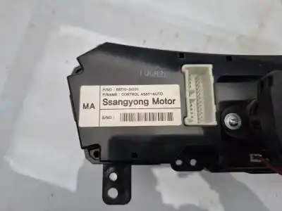 Second-hand car spare part heating / air conditioning control panel for ssangyong korando (ck) 2.0 e-xdi oem iam references   