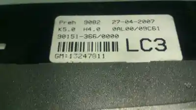 Pezzo di ricambio per auto di seconda mano controllo climatico per opel astra h gtc (a04) 1.7 cdti (l08) riferimenti oem iam   