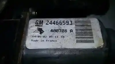 Second-hand car spare part driver left window regulator for opel corsa c 1.2 16v cat (z 12 xe / lw4) oem iam references   