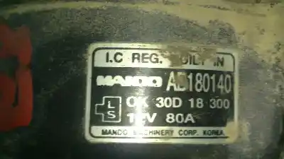 Second-hand car spare part alternator for kia rio 1.3 cat oem iam references   