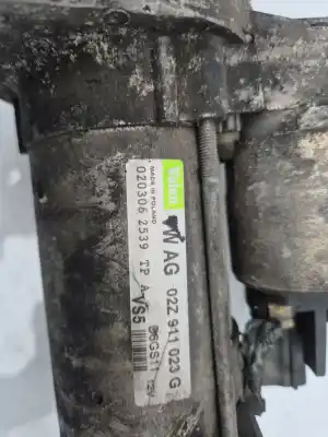 Pièce détachée automobile d'occasion démarreur de voiture pour volkswagen golf v (1k1) 1.4 tsi références oem iam   