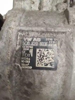 Автозапчасти б/у компрессор кондиционера воздуха за seat leon (5f1) 2.0 tdi ссылки oem iam   