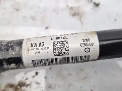 Автозапчастина б/у передня права трансмісія для seat leon (kl1) 1.5 tgi cng посилання на oem iam   