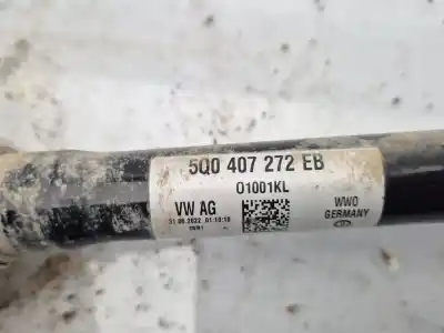 Автозапчастина б/у передня права трансмісія для seat leon (kl1) 1.5 tgi cng посилання на oem iam   