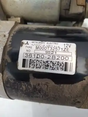 Peça sobressalente para automóvel em segunda mão motor de arranque por kia pro cee'd (ed) 1.4 cvvt referências oem iam   