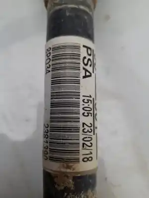 Автозапчастина б/у передня ліва трансмісія для peugeot rifter 1.5 bluehdi 130 посилання на oem iam   