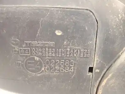 Pezzo di ricambio per auto di seconda mano specchio sinistro per mazda 2 (de_, dh_) 1.3 (de3fs) riferimenti oem iam   