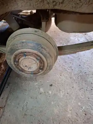 Second-hand car spare part rear differential for mitsubishi montero   (l04_g, l14_g) 2.5 td (l044g, l049g) oem iam references   