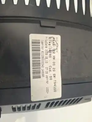 Second-hand car spare part multifunction display for bmw 5 (e60) 520 d oem iam references 611260002042149385  