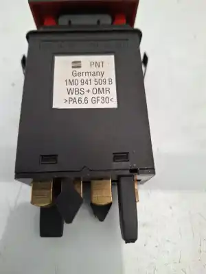 Peça sobressalente para automóvel em segunda mão interruptor 4 piscas - emergência por seat leon (1m1) 1.6 16 v referências oem iam 1mo941509b / wbs+omr  