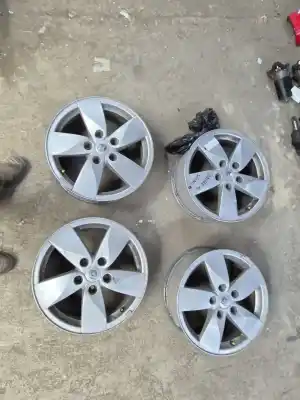 Pezzo di ricambio per auto di seconda mano Set di Cerchione in lega per RENAULT SCÉNIC III (JZ0/1_) 1.6 DCI (JZ00, JZ12) Riferimenti OEM IAM   